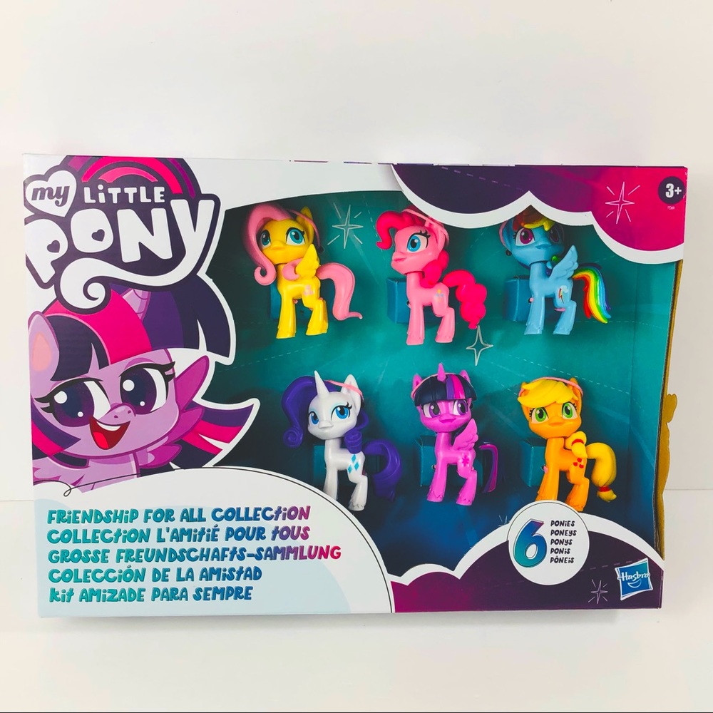 My Little Pony Friendship For All Collection Mane 6 Figures New
